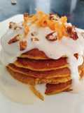 Pancakes de zanahoria