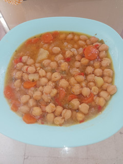 Una foto de Garbanzos guisados