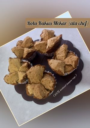 Foto resep Bolu Kukus Mekar Kopi Moka+Coklat (ala chef) - dengan ragi 100% bisa
