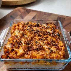 A picture of Salmon Sushi Bake.