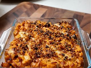 Salmon Sushi Bake