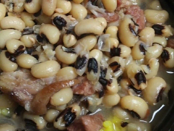 Simple Way Make Recipe Ham, with Black Eyed Peas and Yellow Rice that is Perfect, Really Delicious}