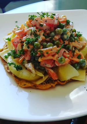 Una foto de Tortilla montada