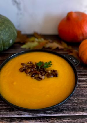 Une photo de Velouté de potimarron