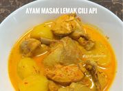 Gambar ayam masak lemak cili api