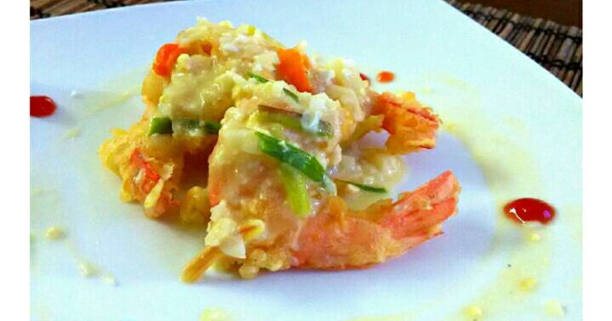 Resep udang saus telur asin oleh Shanty Anggraini Cookpad