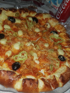 صورة لوصفة بيتزا