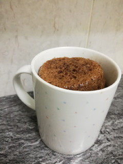 Una foto de Mug cake de chocolate