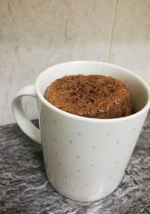 Una foto de Mug cake de chocolate