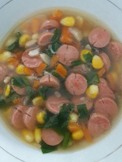 Foto resep Sop sosis simple