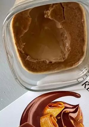 Une photo de Crème dessert chocolat feuilleté à la multidelice