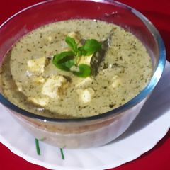 A picture of Mint Paneer.