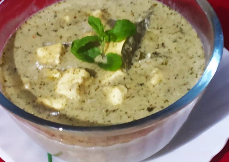 Guide to Make Mint Paneer