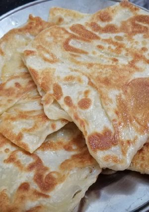 Hình của món Roti Canai.