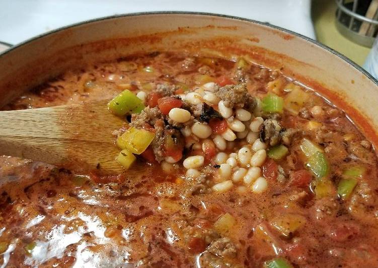 Steps to Make Homemade Britney&#39;s Bean Soup