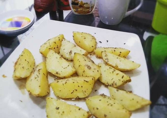 Resep Potato wedges Anti Gagal