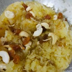 Papaya halwa A picture of Papaya halwa.