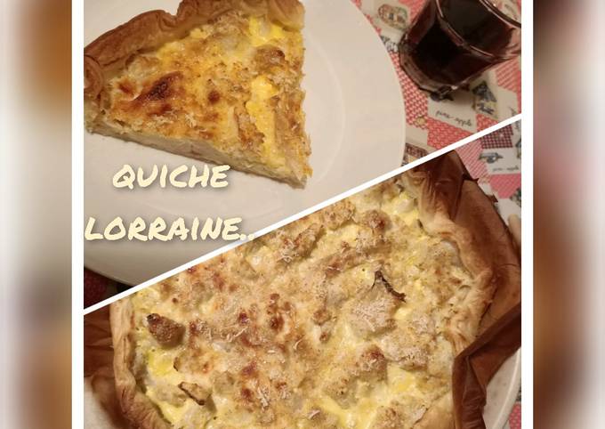 Guida passo passo a Preparare Fatto in casa super veloce Quiche lorraine di cavolfiore