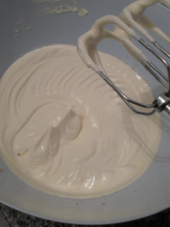 Una foto de Crema chantilly