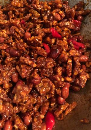 Foto resep Kering Tempe Kacang Pedas Manis