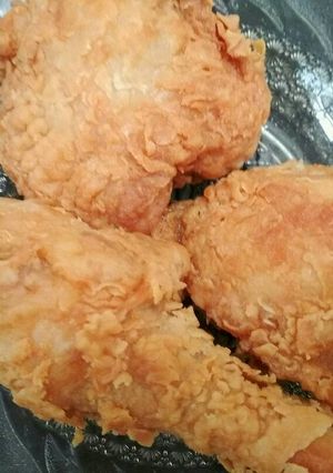 Foto resep Ayam Goreng Tepung Krispy (tanpa telur)