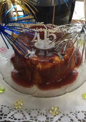 Une photo de Gâteau léger au fromage blanc