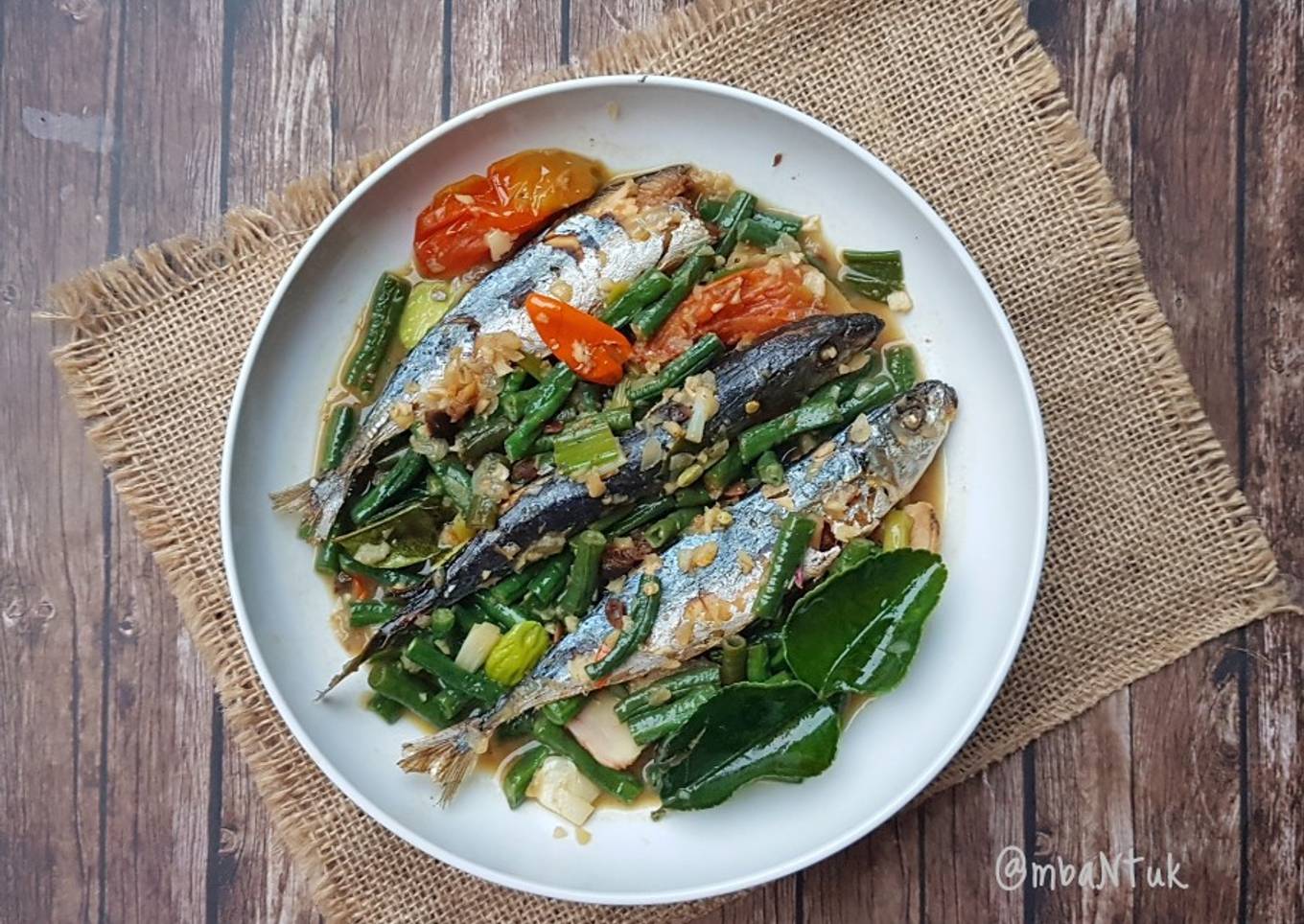 Ikan Pindang Kacang Panjang Bumbu Tauco