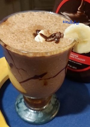 A picture of Banana Chocolate Smoothie.
