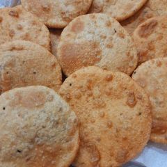 A picture of Sattu kachori.