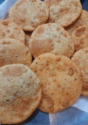 A picture of Sattu kachori.