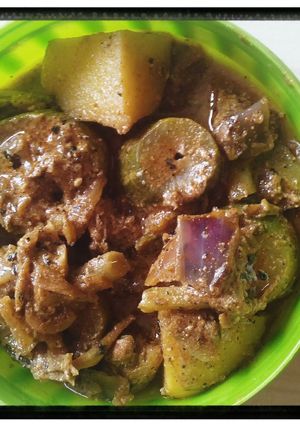 A picture of Dahi patol (Parwal).