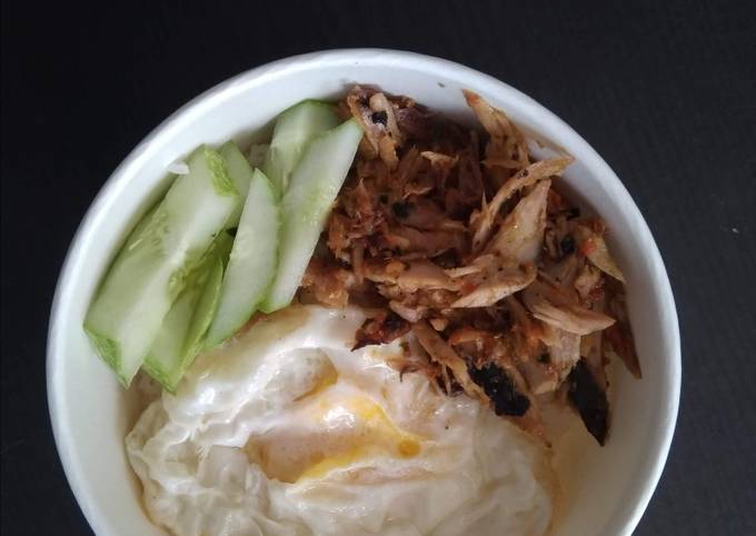 Rahasia Membuat Rice Bowl Tongkol Jontor Nasi Jeruk yang Enak Banget