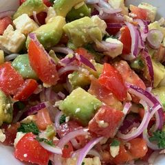 A picture of Avo salad.