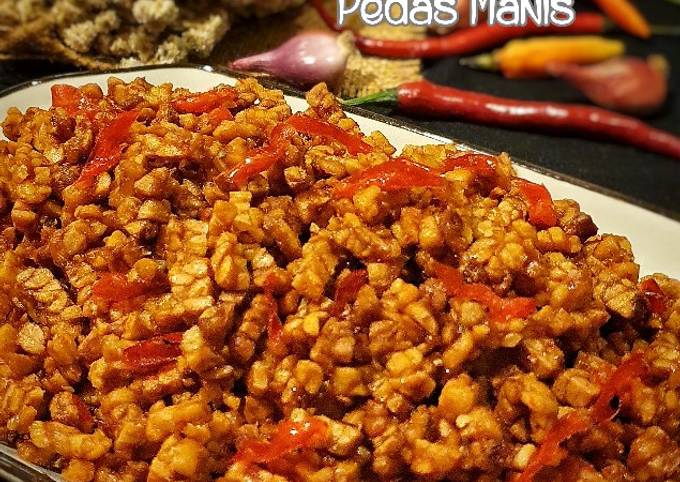 Resep 158. Kering Tempe Pedas Manis Oleh IFANI DEVI - Cookpad