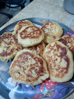 Una foto de Tortitas de papa rellenas de picadillo