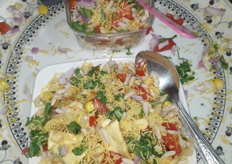 Step-by-Step Guide to Make Homemade Sweet corn bhel Chaat