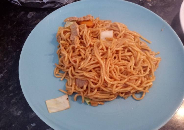 Recipe of Quick Yakisoba