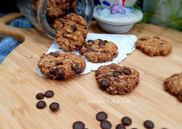 Bagaimana Membuat Oat Chocochips Cookies Anti Gagal