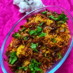 Delicious Veg biryani A picture of Delicious Veg biryani.