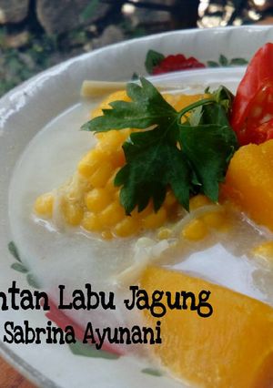 Foto resep Sayur Santan Labu Jagung