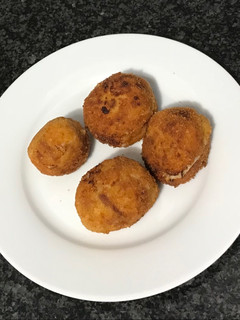 Una foto de Croquetas de jamón serrano