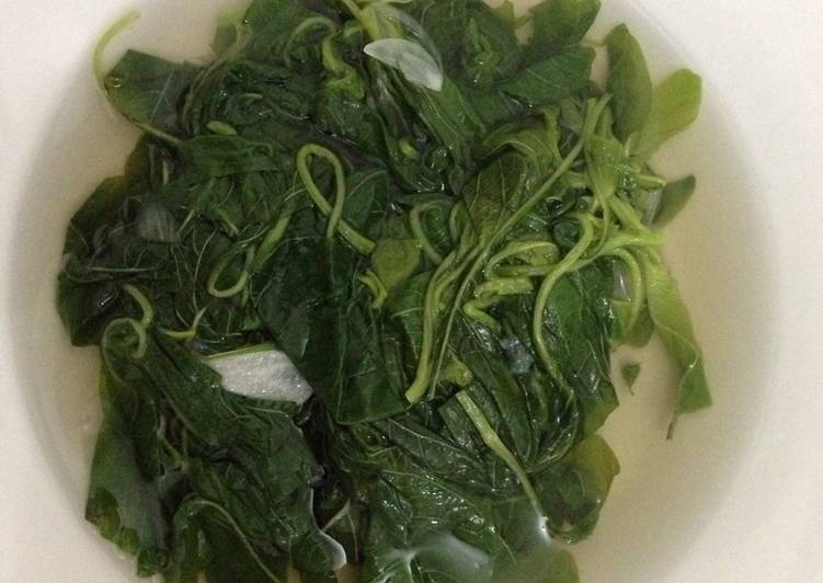 Resep Bayam sayur bening, Bisa Manjain Lidah