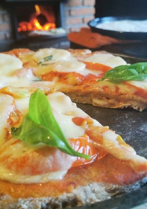Una foto de Pizzeta Mediterránea