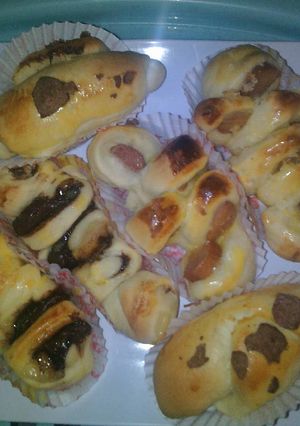 Foto resep roti unyil choco chese