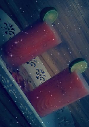 A picture of Watermelon smoothies.