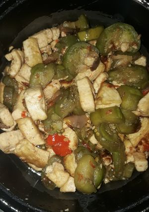 Foto resep Sambal Tahu Terong (ala anak kos)