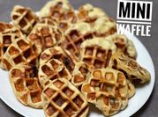 Gambar waffle ragi