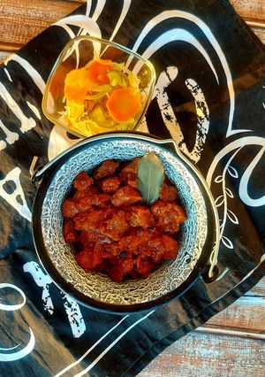 Szaftos vaddisznópörkölt recept fotója