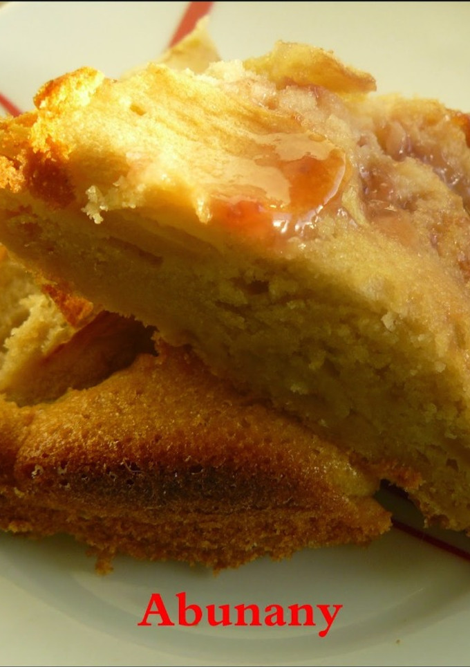 Una foto de Torta de pera y manzana