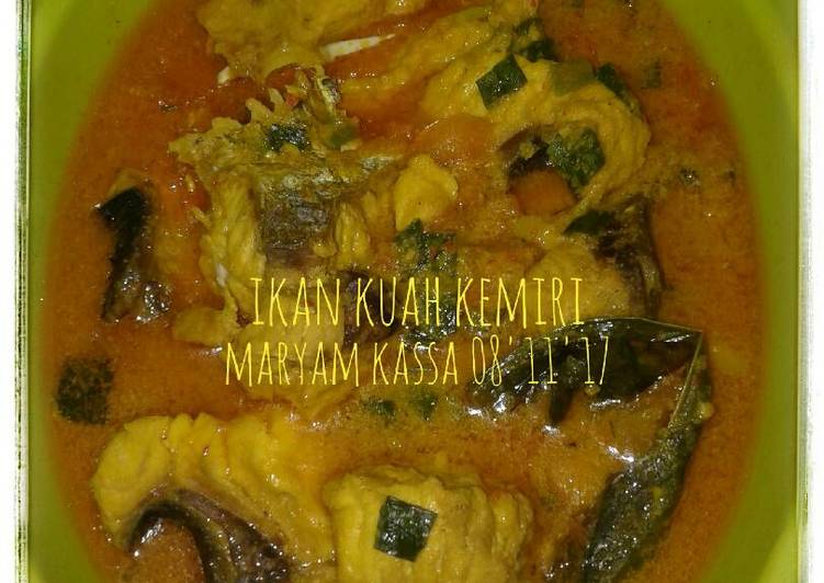 Resep Ikan kuah kemiri yang nikmat Untuk Jualan